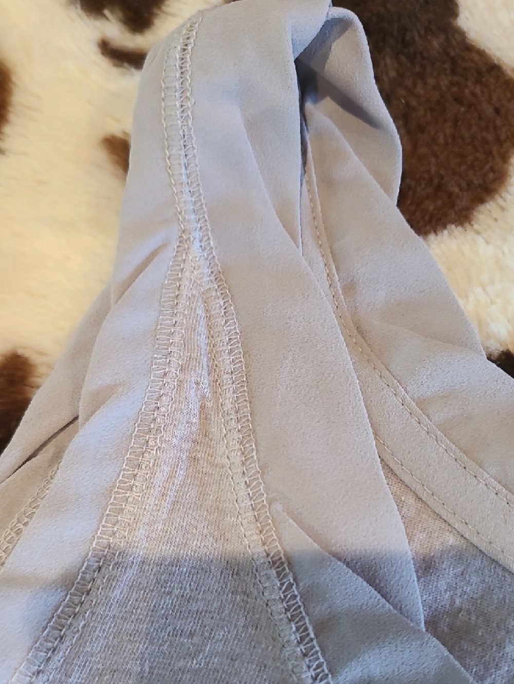 LOFT Light Green/Gray Tank Top Pocket Tank - Picture 3 of 6